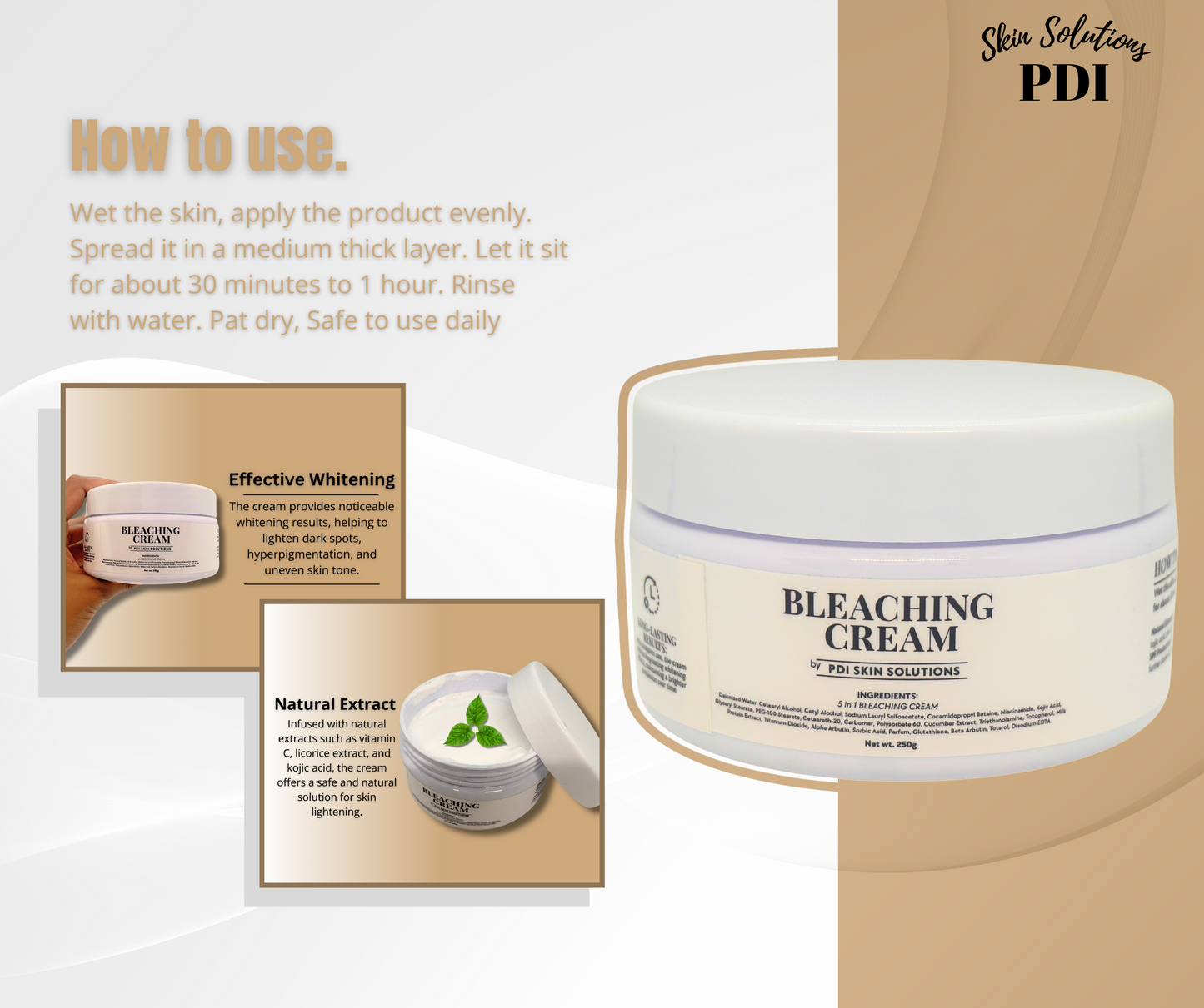 Bleaching Cream