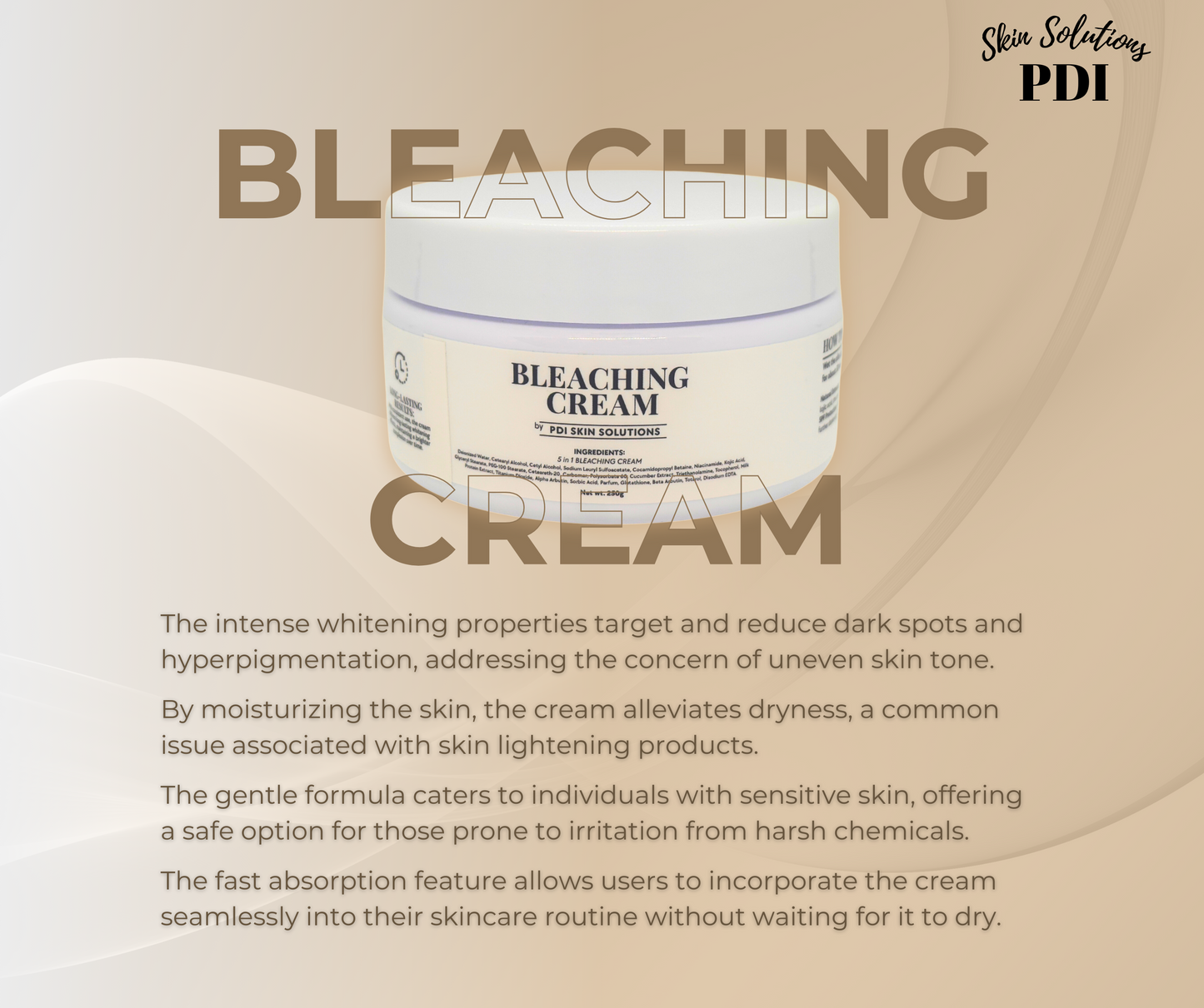 Bleaching Cream