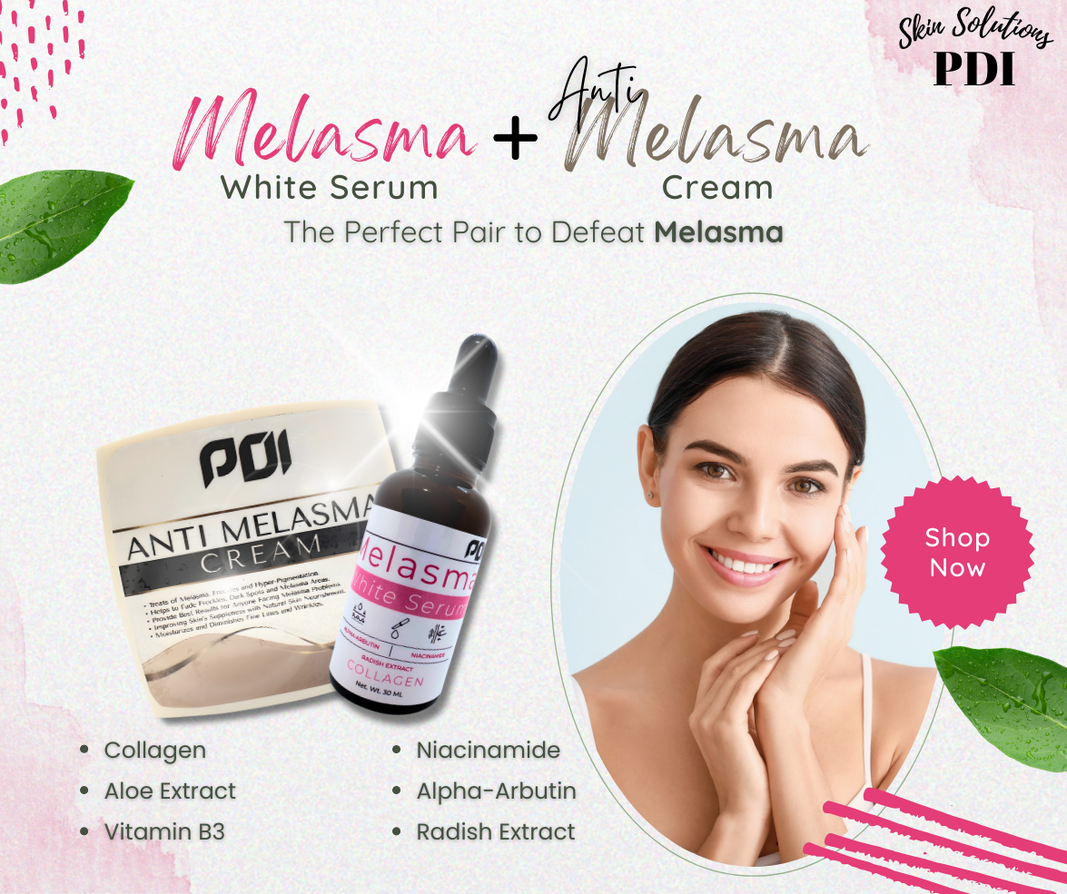 Anti-Melasma Set (Cream & Serum) - MORE DISCOUNT