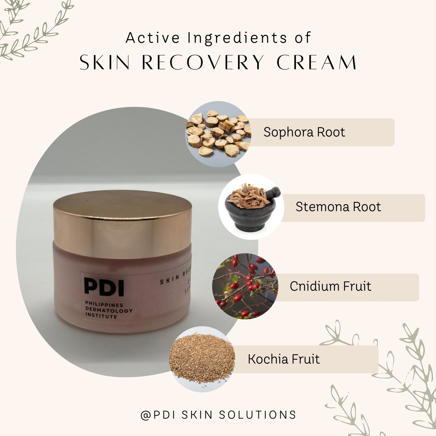 Skin Recovery Herbal Cream