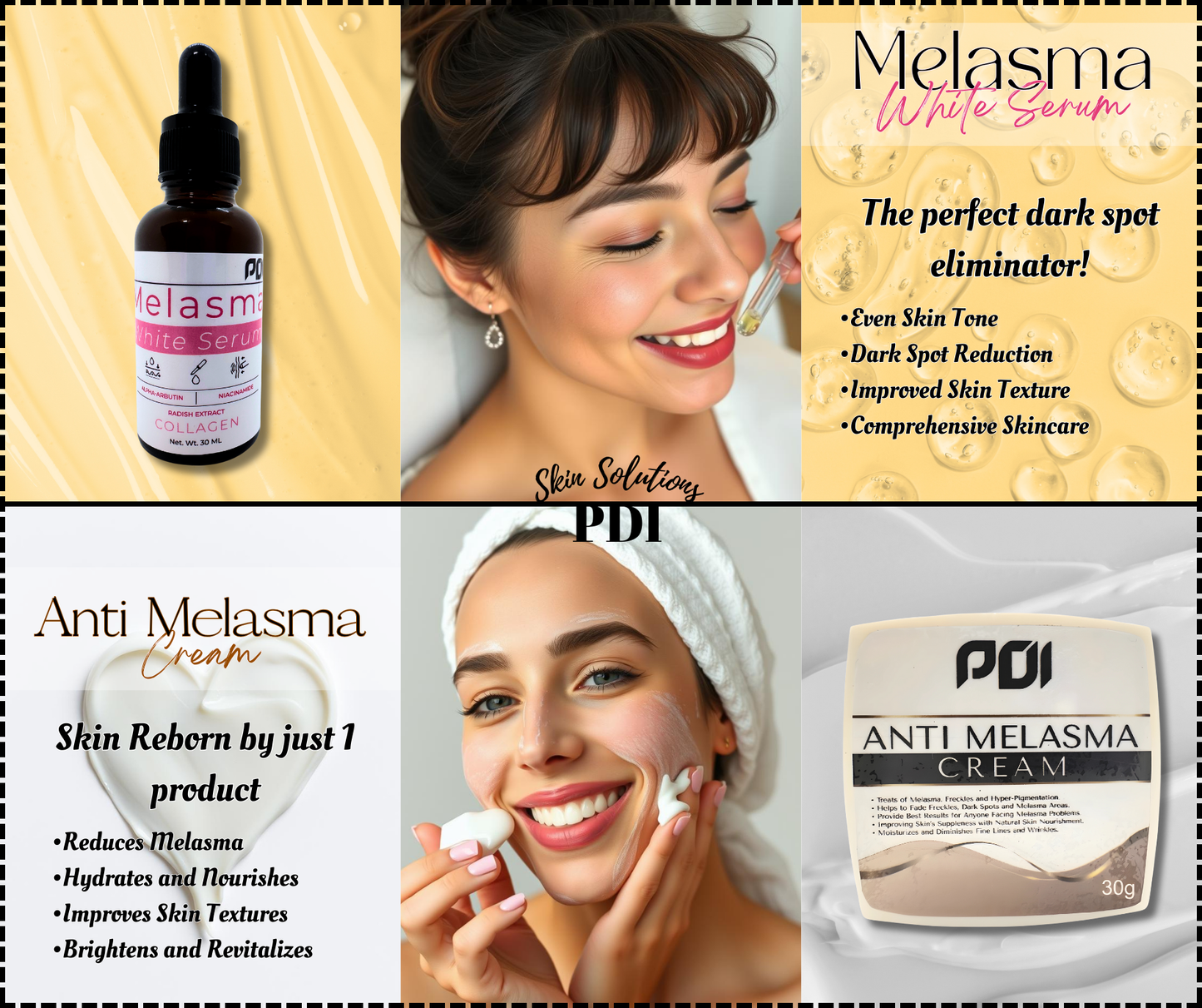 Anti-Melasma Set (Cream & Serum) - MORE DISCOUNT