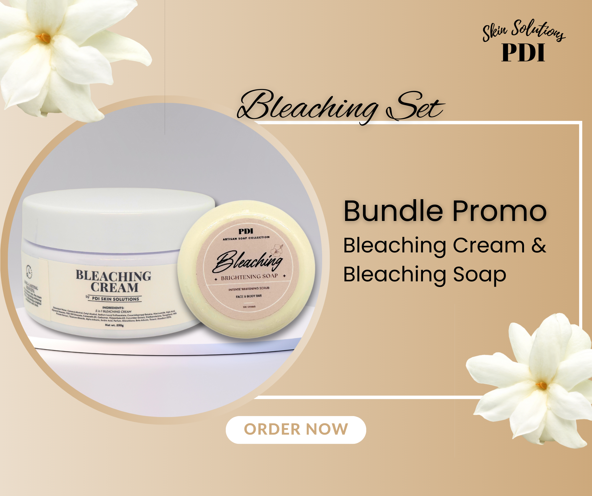 Skin Bleaching Set (Bleaching Cream & Bleaching Soap) – Philippines ...