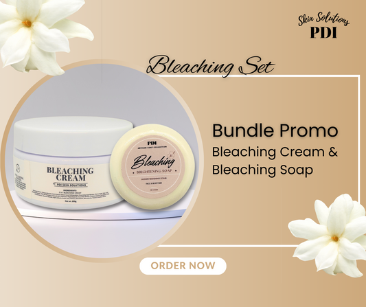 Skin Bleaching Set (Bleaching Cream & Bleaching Soap)